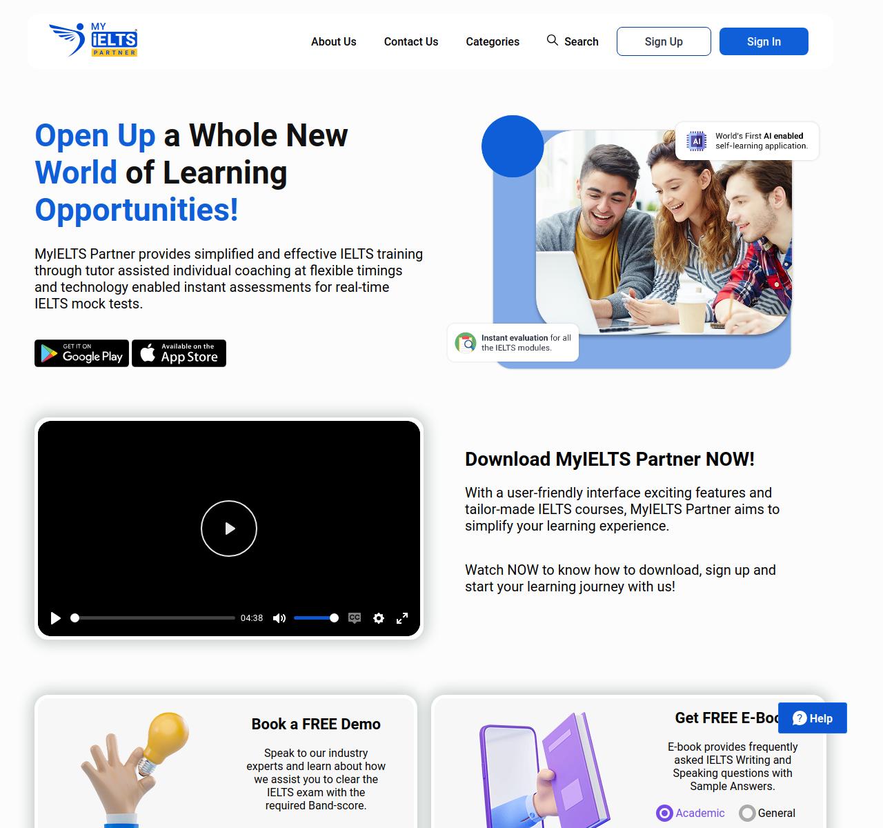 MyIELTS Partner Web App